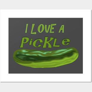 I love a Pickle Posters and Art